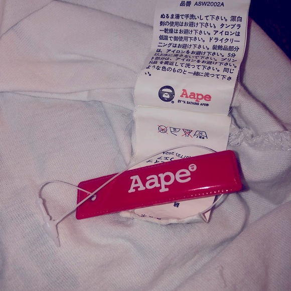 Aape by A Bathing Ape ‘Unvs’ SS t-shirt. XL 100%authentic! - Picture 4 of 11